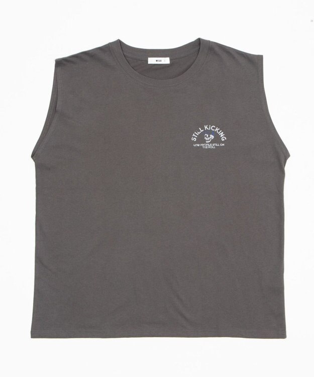 WEGO 【ユニセックス着用ITEM/MLサイズ展開】グラフィックBIGノースリーブ 柄4