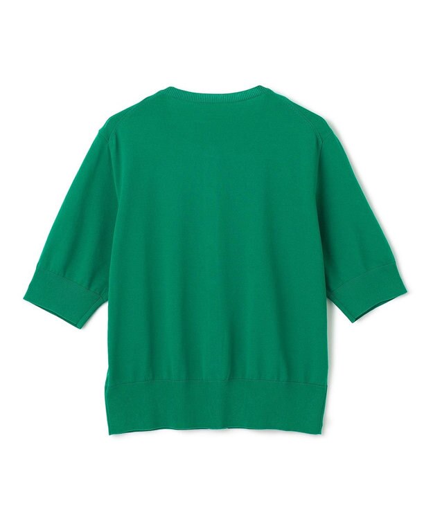 UNFILO L スゴ機能美 ハーフスリーブ カーディガン グリーン