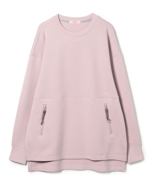 Chacott ダンボールプルオーバー グレイッシュローズ