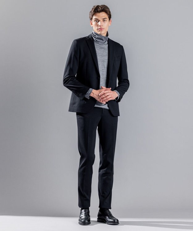 JOSEPH HOMME ウーステッドモックロディ / CITY ブラック系