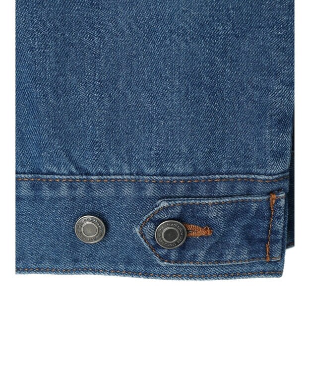 Green Parks ノーカラーデニムジャケット Light Indigo