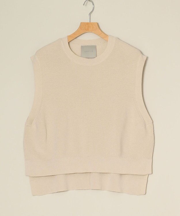 ONWARD Reuse Park 【UNFILO】ニット春夏 ベージュ