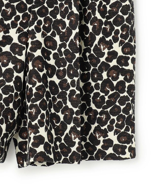 uncrave レオパードジャガード ショートトラウザー レオパード