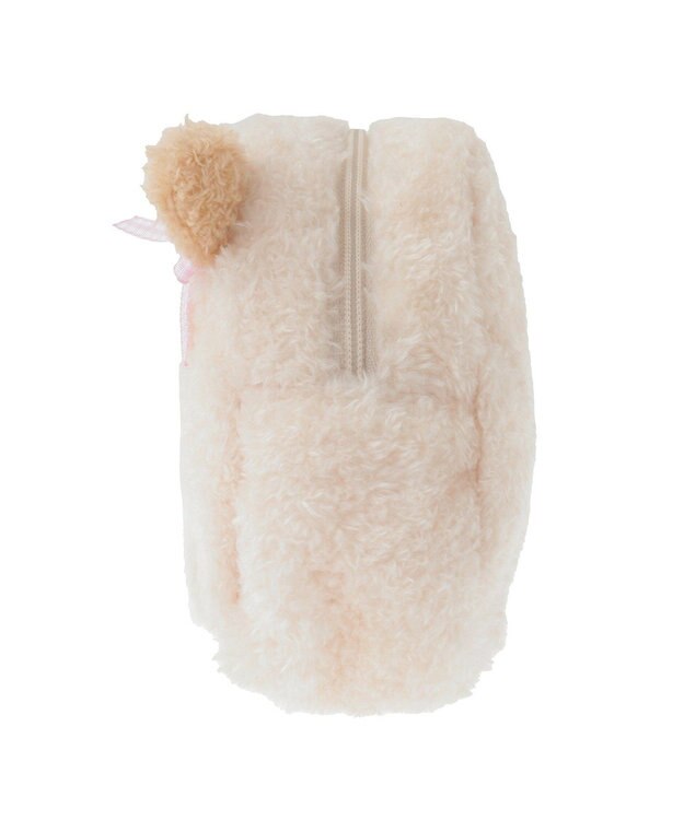 Maison de FLEUR ラッコフェイスポーチ Ivory