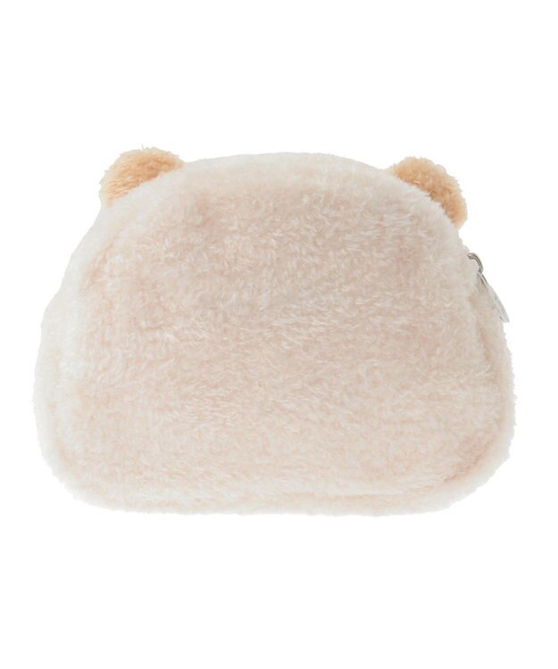 Maison de FLEUR ラッコフェイスポーチ Ivory