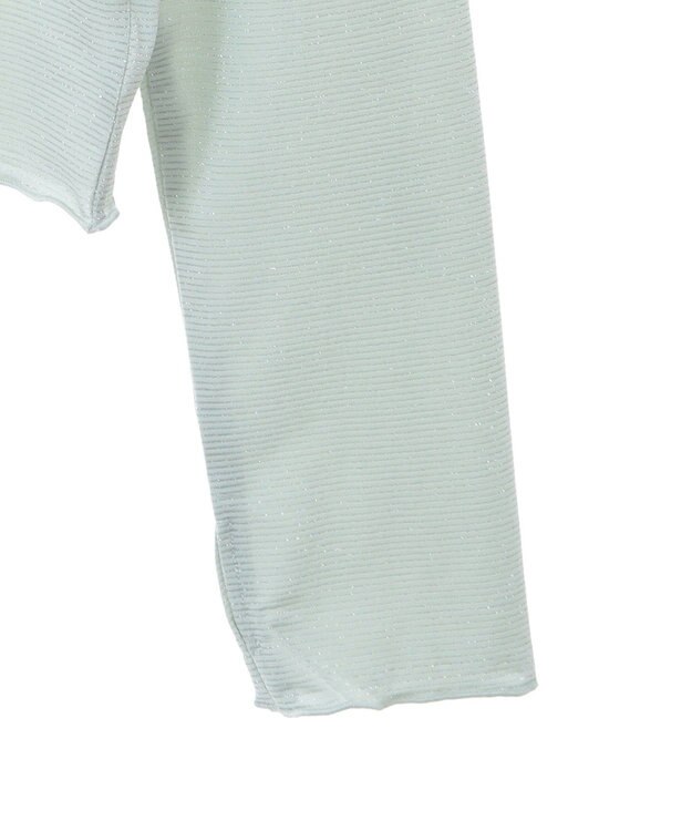 earth music&ecology シアーラメハイネックプルオーバー Mint