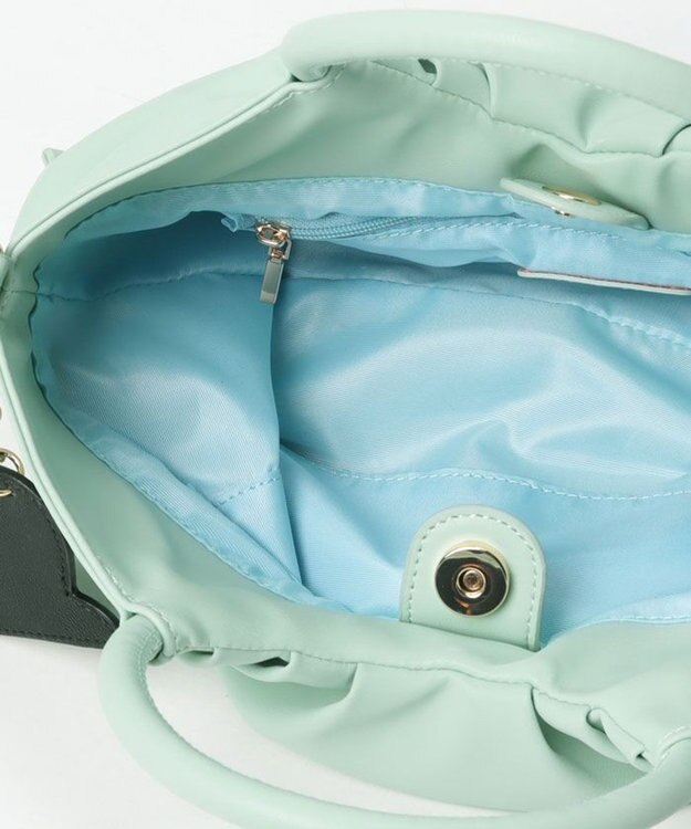 LANVIN en Bleu ラルム 2WAYショルダーバッグ ライトグリーン