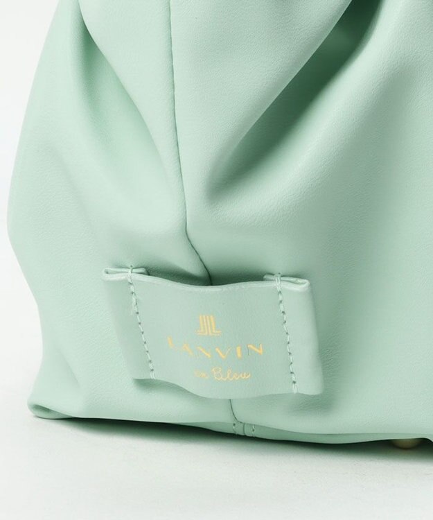 LANVIN en Bleu ラルム 2WAYショルダーバッグ ライトグリーン