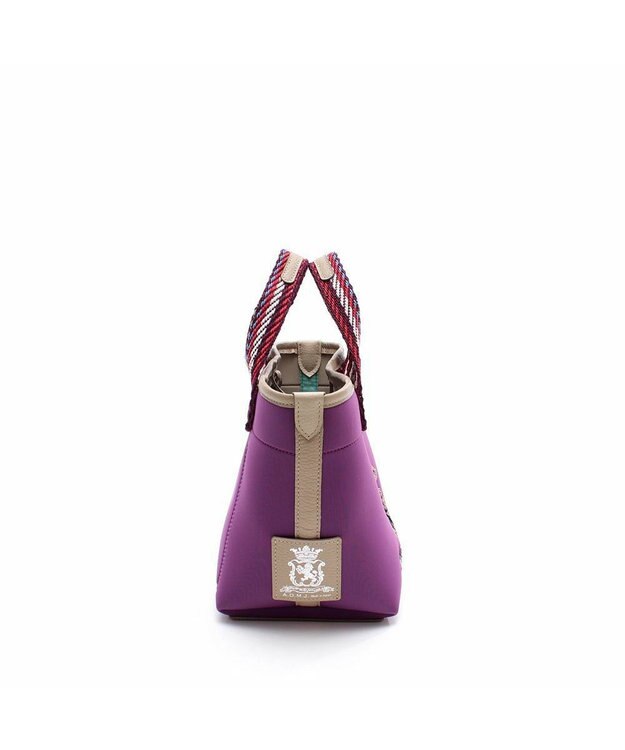 A.D.M.J. 【魔法の様に軽い】マジックライト/スパニッシュファブリックエンブレム刺しゅうデイリートートS パープル