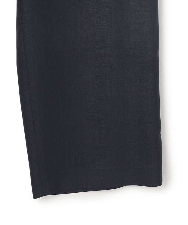 23区 【先行予約】リネンライクグロッシー ワイドパンツ ネイビー系