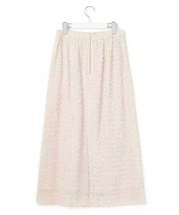 23区 【洗える】ヘアリーカットジャカード スカート ベージュ系