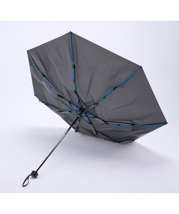 MOONBAT 【3秒でたためる傘/耐風】urawaza 無双(ウラワザ ムソウ)  折りたたみ傘 無地  58cm ブラック