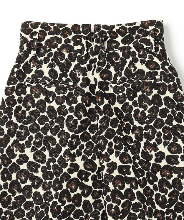 uncrave レオパードジャガード ショートトラウザー レオパード