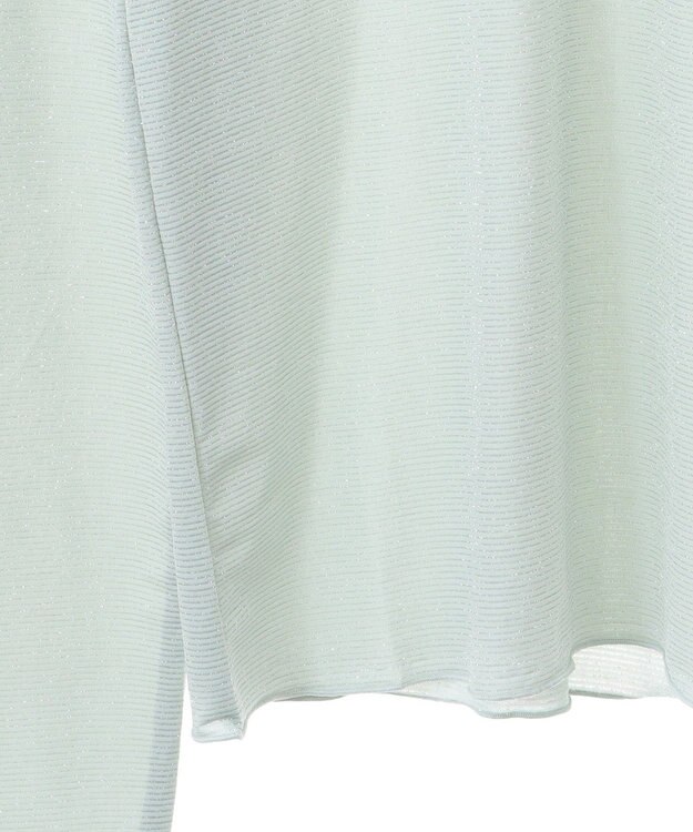 earth music&ecology シアーラメハイネックプルオーバー Mint