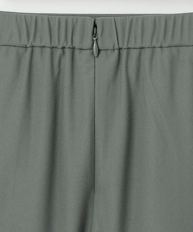 J.PRESS LADIES S 【洗える】シアージャージー フレアー スカート スレート系