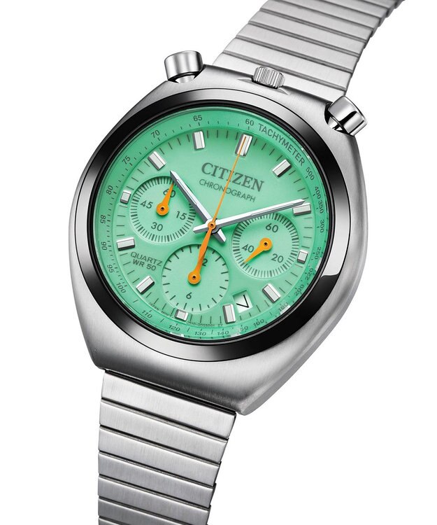 CITIZEN 【PLAYGROUND Edition 特定店限定モデル】ツノクロノ 数量限定 AN3660-73X シルバー