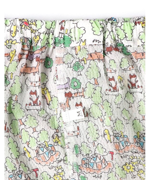 tsumori chisato SLEEP ツモリチサト パジャマ 綿100%(本体) ローン素材 7分袖 長袖 8分丈 レディース UDT213 /ワコール メロン