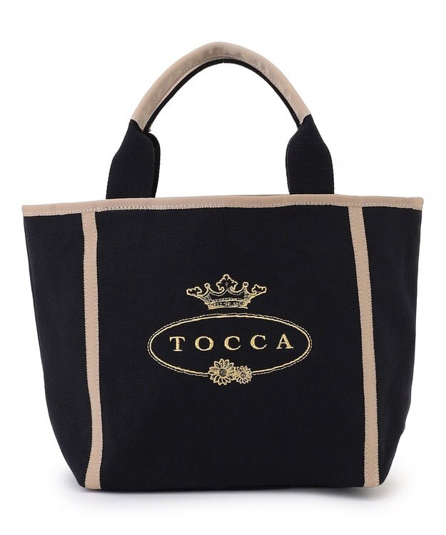 TOCCA BOW BRIDGE CANVAS TOTE トートバッグ ブラック系5