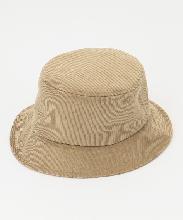 J.PRESS YORK STREET 【UNISEX】ブルドックコーデュロイバケットハット ベージュ系