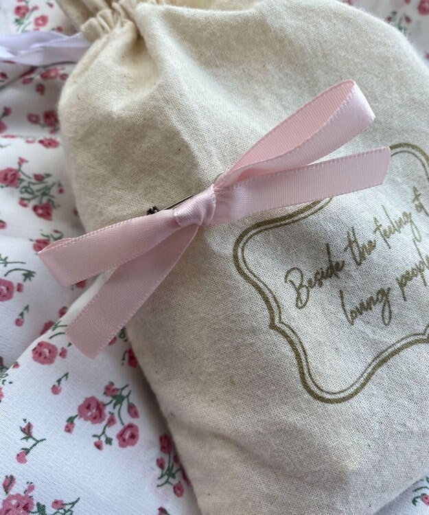 WEGO L2Pリボンブローチ ライトピンク