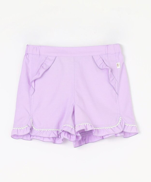 組曲 KIDS 【110-140cm】サマーオックス ショートパンツ ラベンダー系