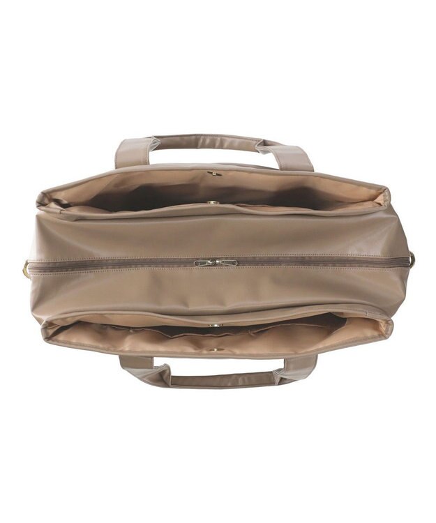 ROOTOTE 1317【12個ポケット付き】SN.グランデ.キレイネ-B 03：モカ