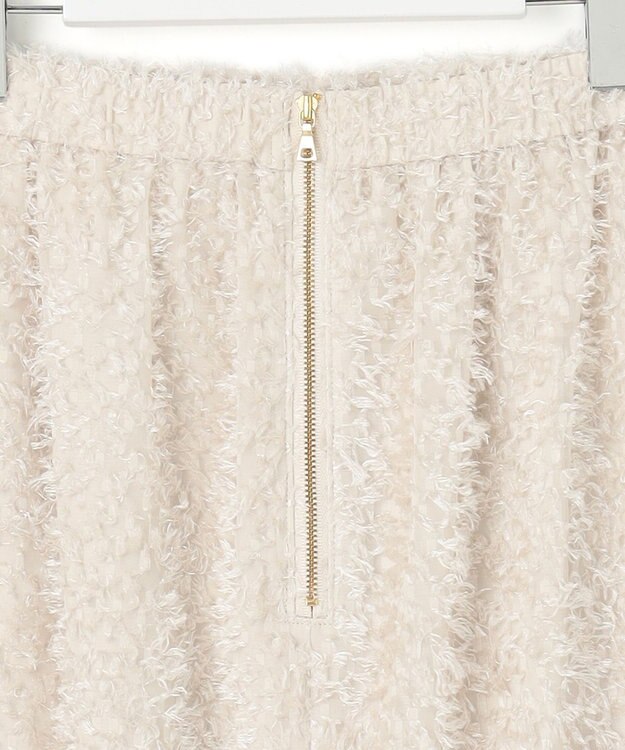 23区 S 【洗える】ヘアリーカットジャカード スカート ベージュ系