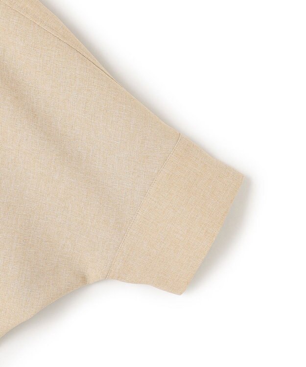 uncrave ウォッシャブルドライサップ ドルマンシャツ シャンブレーベージュ