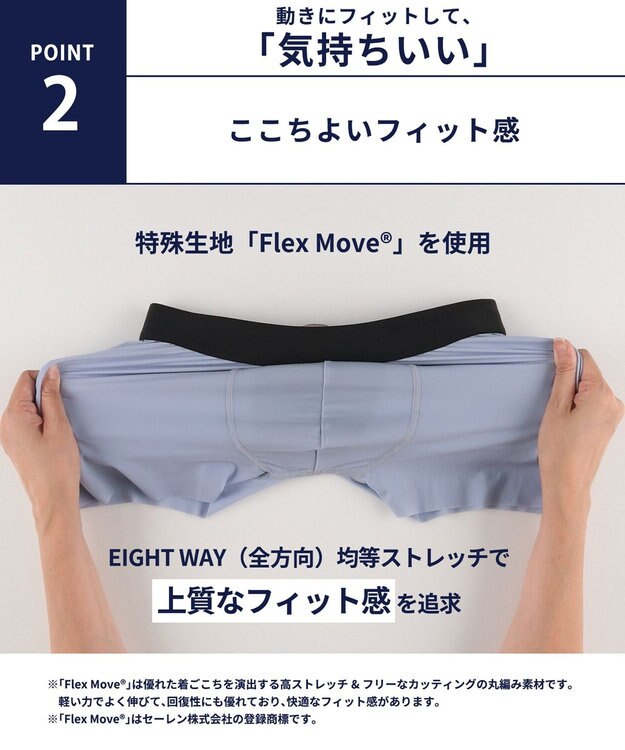 WACOAL MEN WACOAL MEN ボクサーパンツ 【気持ちいいパンツ】 動いてもズレにくい フロントの安定性・快適性 前閉じ 下着 メンズ WT3428 /ワコールメン コン