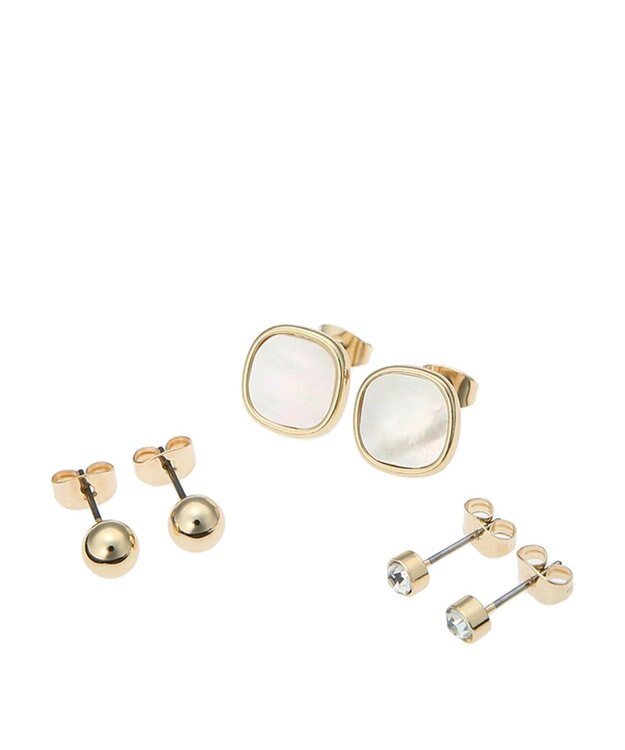 AMERICAN HOLIC シェルセットピアス Gold