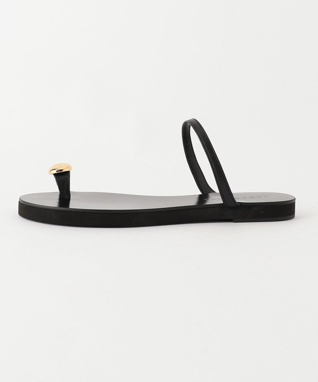 23区 LAOCOONTE リングフラットサンダル ゴールド