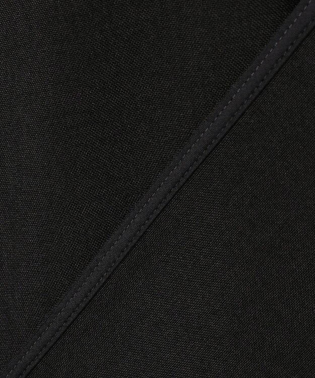 uncrave ウォッシャブルドライサップ ドルマンシャツ ブラック(WEB限定カラー)