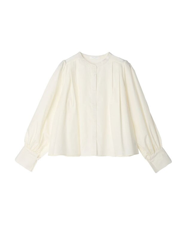 Green Parks タックブラウス Off White