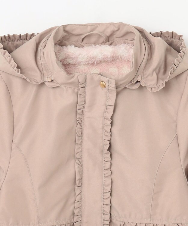 ANY KIDS ガーリー モッズ コート ベージュ