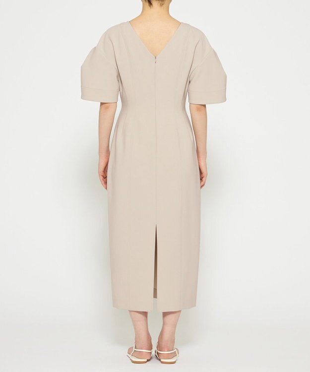 uncrave プルーフダブルクロス ワンピース グレージュ