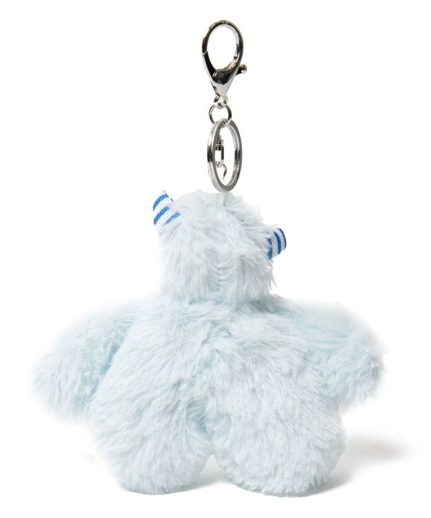 WEGO ぽいんぽいんモンスターぬいぐるみキーホルダー ブルー