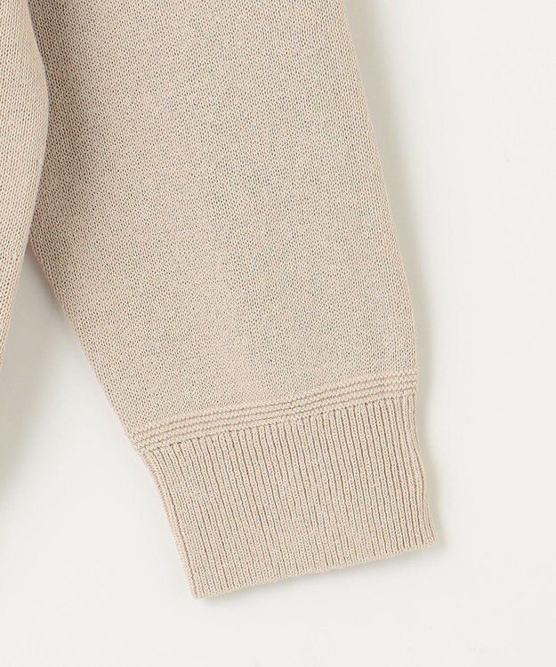 J.PRESS LADIES S 【洗える】リノナチュール Vネック カーディガン ベージュ系