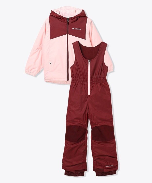 Columbia Columbia/ 【KIDS】ダブルフレークIIセット /コロンビア Satin Pink、 Rich Wine