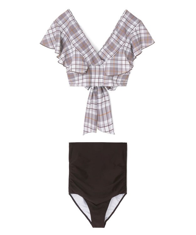 San-ai Resort（三愛水着楽園） 【SALE】カバーデザイン　ノンワイヤー水着　9M　【San-ai Resort（サンアイリゾート）】 ブラウン