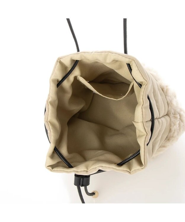 UNBILLION cachecache エコファー切り替えコンビドロストバッグ アイボリー