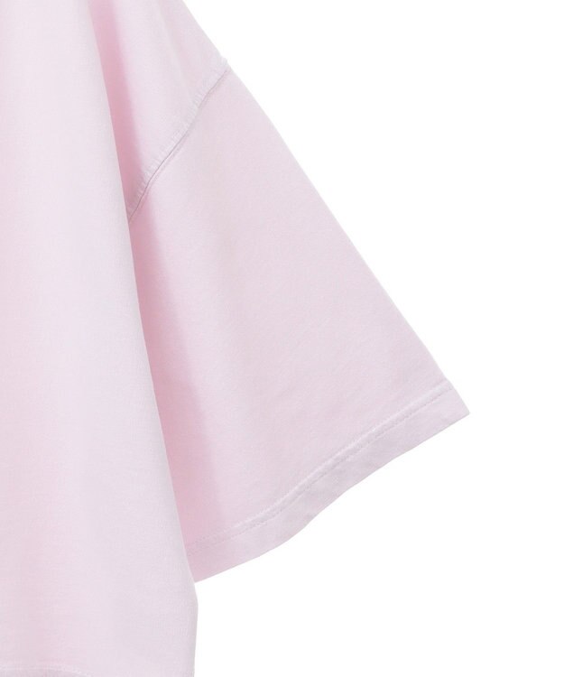 AMERICAN HOLIC ピグメント加工ミニ裏毛半袖プルオーバー Charcoal Gray