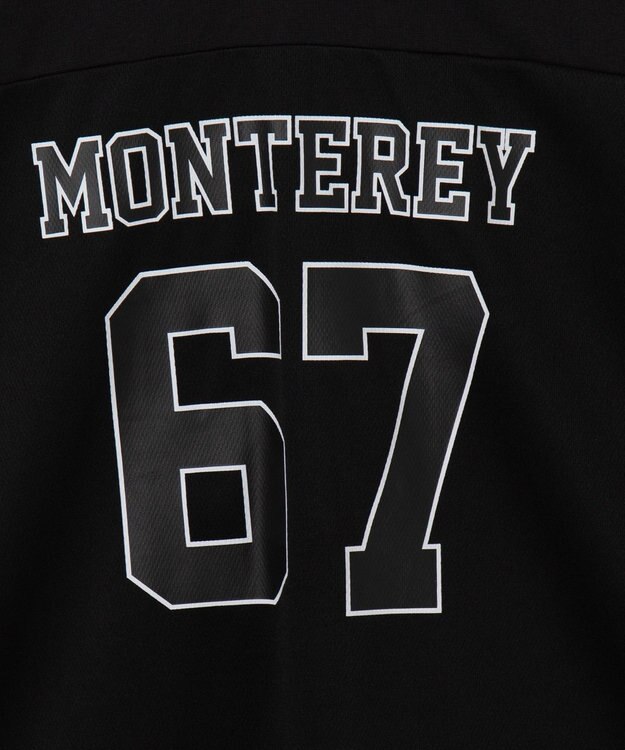 WEGO ナンバリングキリカエプルオーバー ブラック