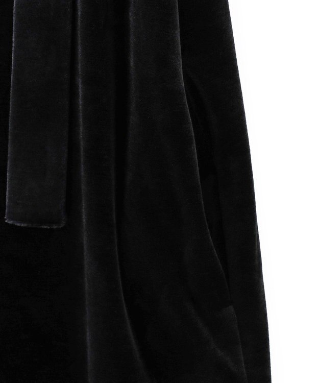 23区 【SACRA】トリアセテートベロア サロペット ブラック系