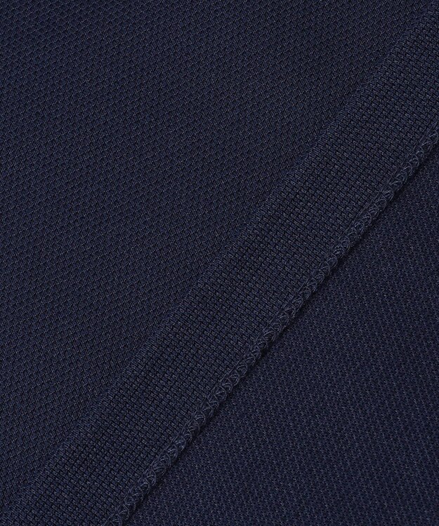 23区GOLF 【WOMEN】ピラミッドカノコ 半袖ポロシャツ ネイビー系