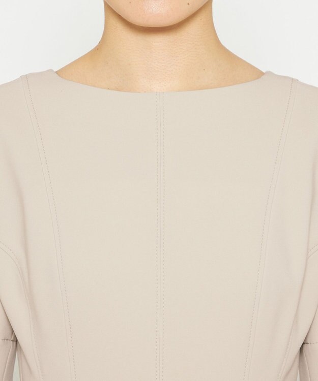 uncrave プルーフダブルクロス ワンピース グレージュ