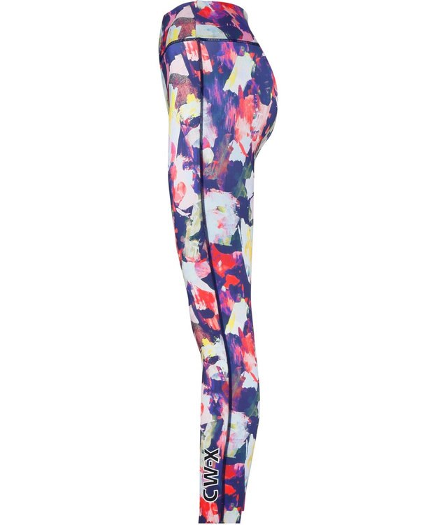 CW-X 【WOMEN】 スポーツタイツ ロング 吸汗速乾 UVカット率90%以上 VCY299 /ワコール オレンジ