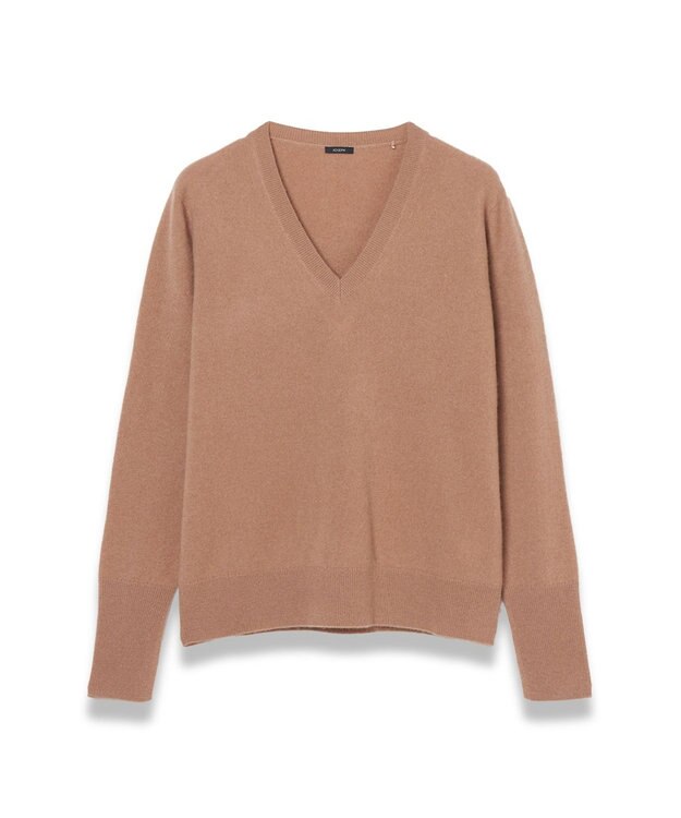 JOSEPH 【洗える】ライトピュアカシミヤ　Vネックニット Blusher