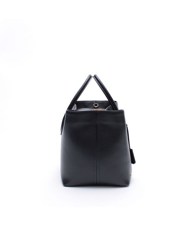 A.D.M.J. 【撥水】リバティソフト25ｃｍ中仕切 トート ネイビー