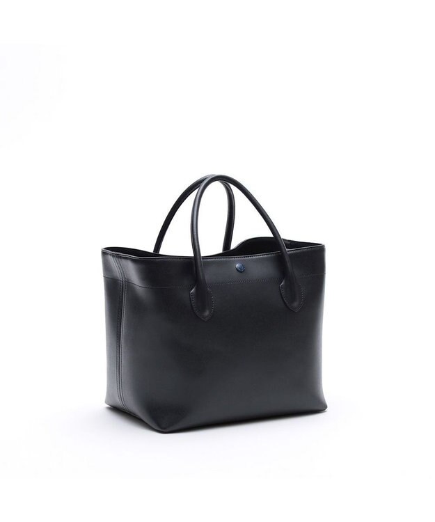 A.D.M.J. 【撥水】リバティソフト25ｃｍ中仕切 トート ネイビー