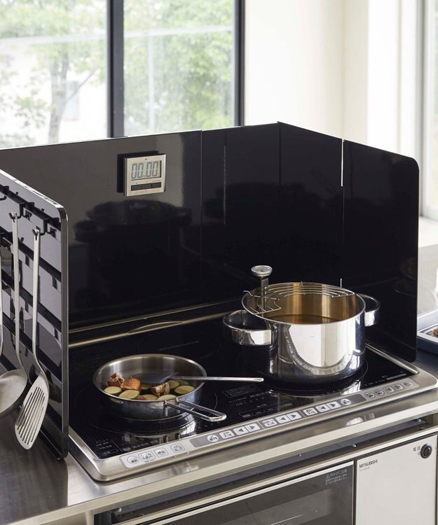 tower 伸縮レンジガード タワー ブラック ブラック